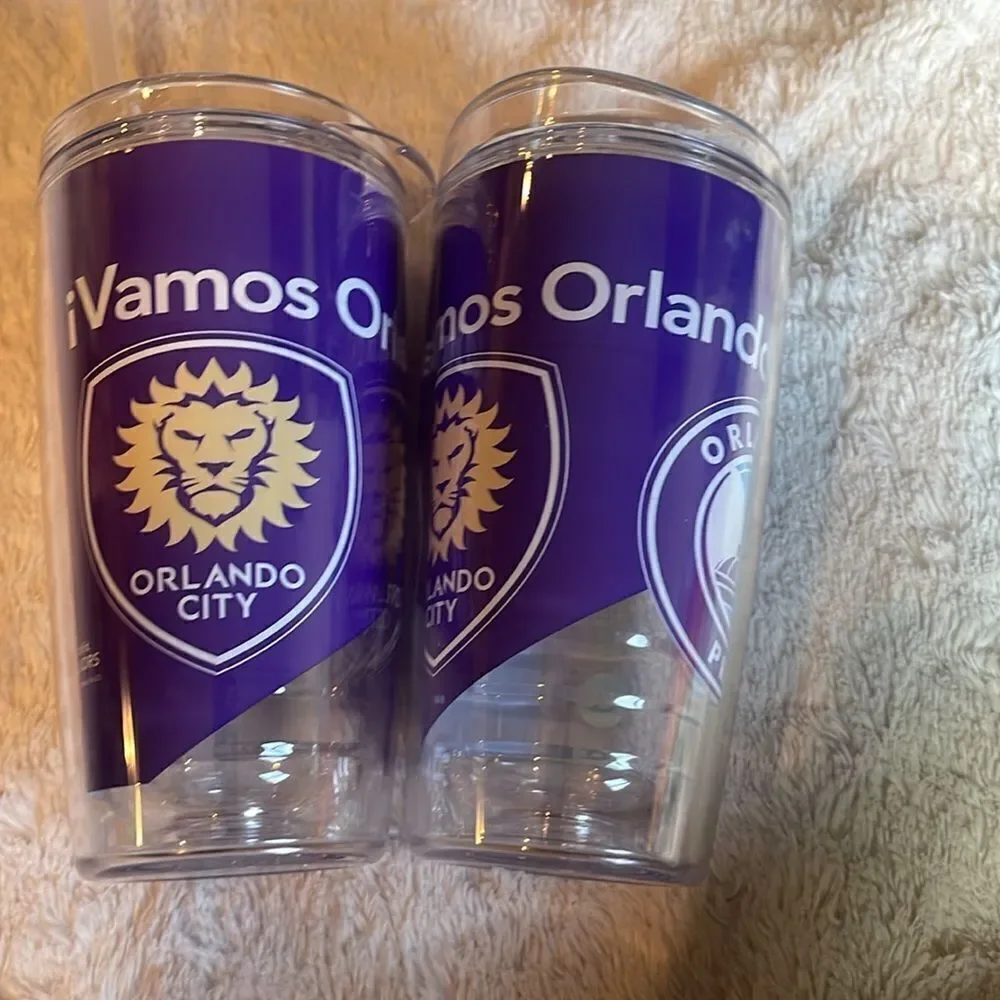 IVamos orlando 16 ounce cups with lids